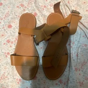 Madewell Brown Leather Sandals